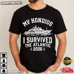 MV Hondius I Survived The Atlantic Cruise 2026 Travel Vacation T Shirt (3)