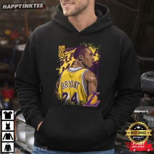 Kobe Bryant LA Lakers Basketball Legend Portrait T Shirt (3)