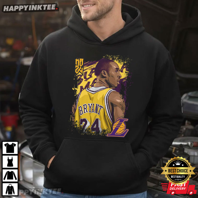 Kobe Bryant LA Lakers Basketball Legend Portrait T-Shirt Kobe Bryant LA Lakers Basketball Legend Portrait T-Shirt