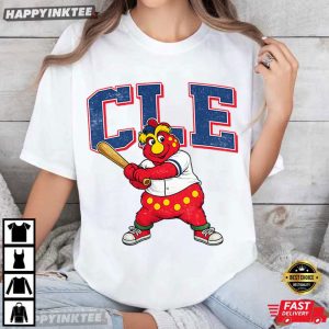 Cleveland Baseball Mascot Game Day T Shirt (4)