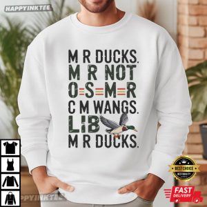 Mr Ducks Funny Dad Joke Duck Hunting T Shirt (1)