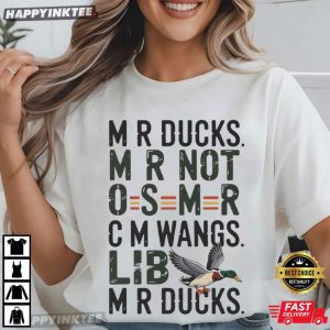 Mr Ducks Funny Dad Joke Duck Hunting T Shirt (2)