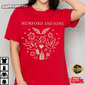 Mumford And Sons Wilder Heart Graphic T Shirt (4)