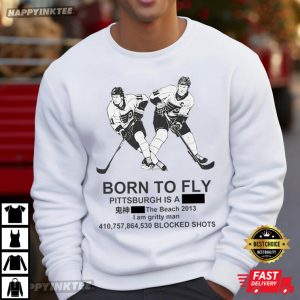 Born To Fly Philadelphia Flyers Hockey Fan Gift T Shirt (4)