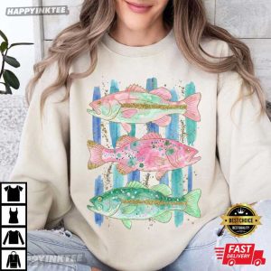 Bass Fish Funny Summer Fishing T Shirt (3)