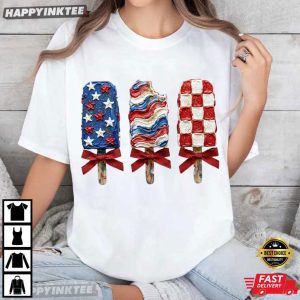 Patriotic Popsicle Summer 4th Of July T Shirt (2)