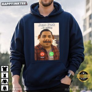 Juan Pork Is Calling Meme T Shirt (2)