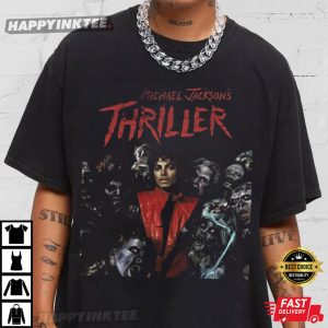 Michael Jackson Thriller Retro Album Music Fan Gift T Shirt (2)