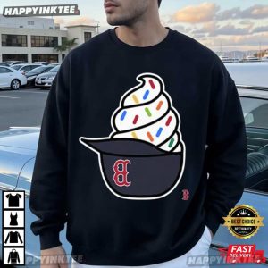 Boston Red Sox Ice Cream Helmet T Shirt (1)