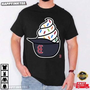 Boston Red Sox Ice Cream Helmet T Shirt (3)
