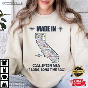 Made In California Golden State Pride T Shirt (1)