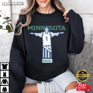 Minnesota Timberwolves Brasil Basketball T Shirt (1)
