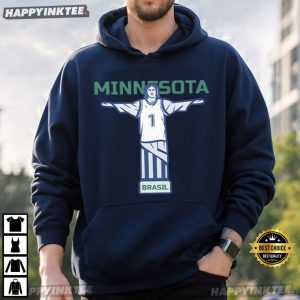 Minnesota Timberwolves Brasil Basketball T Shirt (2)
