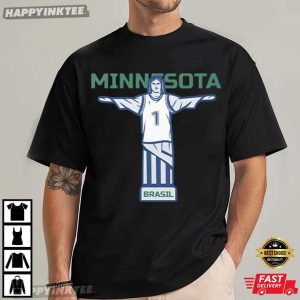 Minnesota Timberwolves Brasil Basketball T Shirt (3)