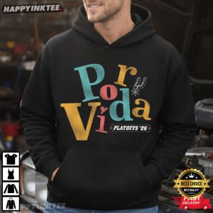 Por Vida Playoffs 2026 San Antonio Spurs Basketball T Shirt (2)