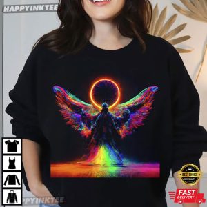 Neon Angel Chucho Memorial Rainbow Wings T Shirt (1)