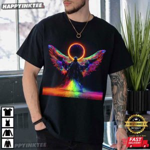 Neon Angel Chucho Memorial Rainbow Wings T Shirt (2)