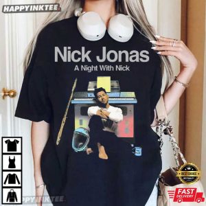 Nick Jonas A Night With Nick Tour Music T Shirt (4)