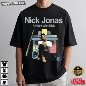 Nick Jonas A Night With Nick Tour Music T-Shirt