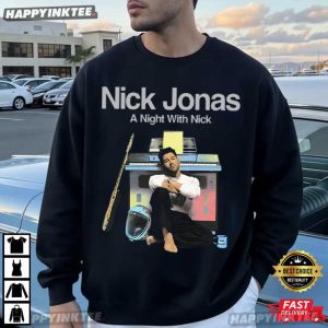 Nick Jonas A Night With Nick Tour Music T Shirt (3)