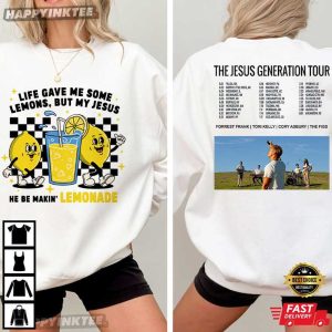 Forrest Frank Lemonade The Jesus Generation Tour T Shirt (2)
