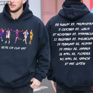 We're On Our Way Crystal Palace Soccer T Shirt (4)