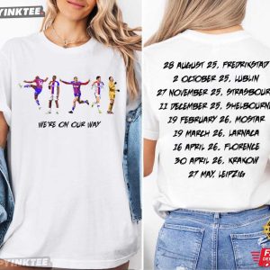We're On Our Way Crystal Palace Soccer T Shirt (1)
