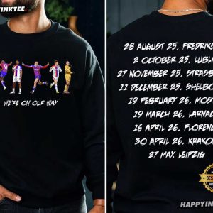 We're On Our Way Crystal Palace Soccer T Shirt (2)