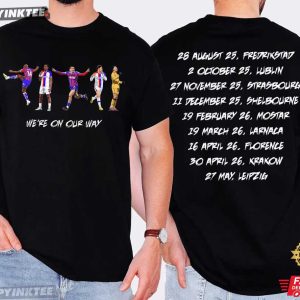 We're On Our Way Crystal Palace Soccer T Shirt (3)