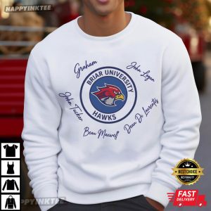 Briar University Hawks Off Campus Hockey Romance T Shirt (1)