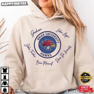 Briar University Hawks Off Campus Hockey Romance T Shirt (3)