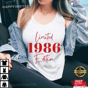 Limited Edition 1986 Birthday Gift T Shirt (2)