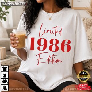 Limited Edition 1986 Birthday Gift T-Shirt