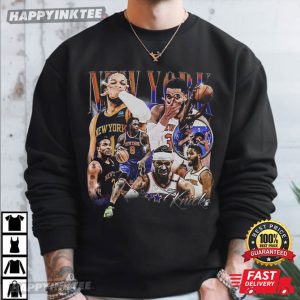 Karl Anthony Towns Jalen Brunson New York Knicks Basketball T Shirt (1)