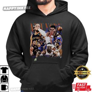 Karl Anthony Towns Jalen Brunson New York Knicks Basketball T Shirt (2)