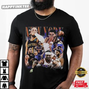 Karl Anthony Towns Jalen Brunson New York Knicks Basketball T Shirt (3)