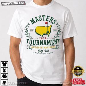 Masters Tournament 2026 Augusta National Golf Club T Shirt (4)