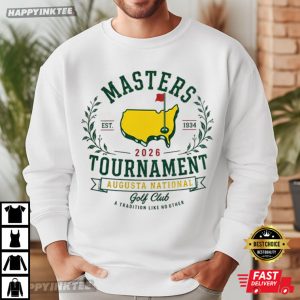 Masters Tournament 2026 Augusta National Golf Club T Shirt (1)