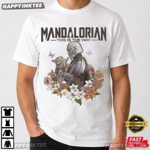 Mandalorian Grogu Star Wars This Is The Way Father's Day Gift T Shirt (4)