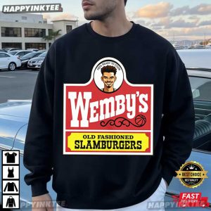 Victor Wembanyama Wemby's Old Fashioned Slamburgers T Shirt (4)