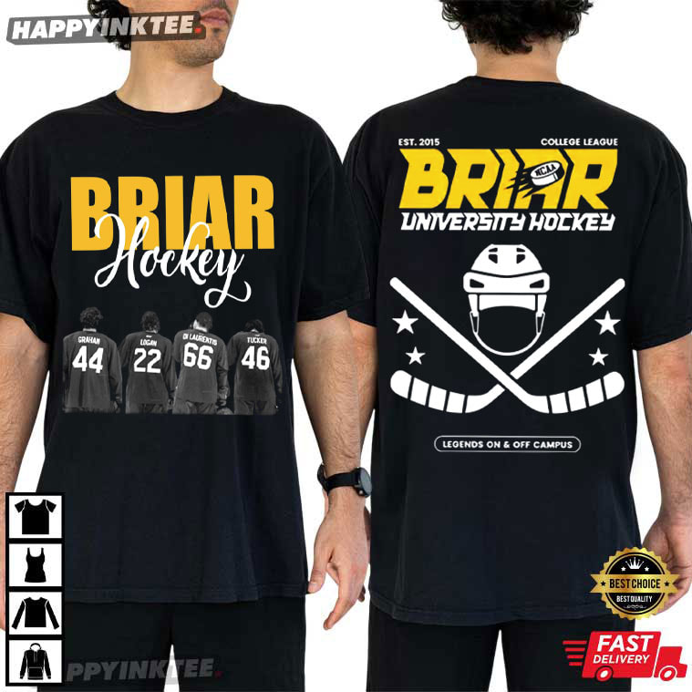 Briar University Hockey Off Campus Romance T-Shirt Briar University Hockey Off Campus Romance T-Shirt
