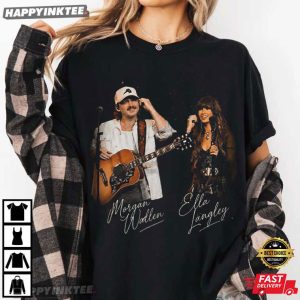 Ella Langley Morgan Wallen Western Country Music Concert T Shirt (1)