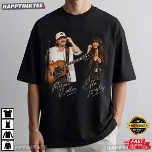 Ella Langley Morgan Wallen Western Country Music Concert T Shirt (2)