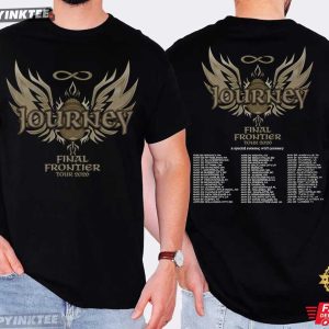 Journey Final Frontier Tour 2026 Rock Band Concert T Shirt (2)