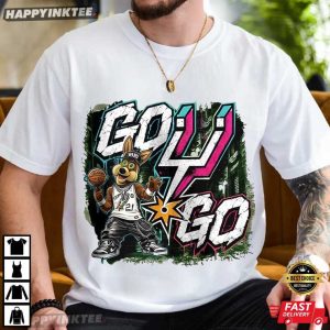 Go Spurs Go San Antonio Basketball T Shirt (4)