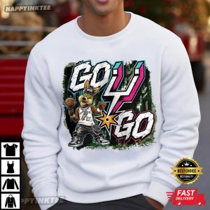 Go Spurs Go San Antonio Basketball T Shirt (1)