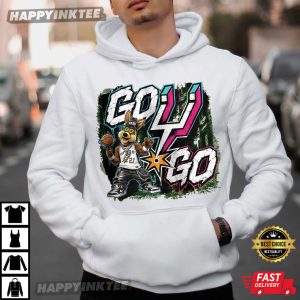 Go Spurs Go San Antonio Basketball T Shirt (2)