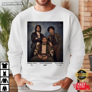 Victor Wembanyama Stephon Castle Dylan Harper Spurs Basketball T Shirt (1)