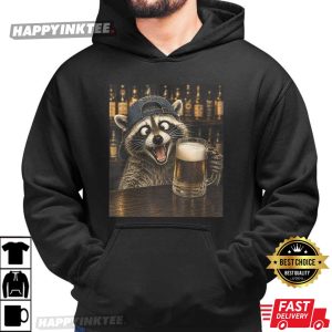 Raccoon Beer USA Patriotic 4th of July T Shirt (2)