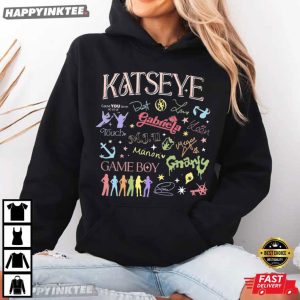 Katseye Beautiful Chaos Tour Kpop Music T Shirt (2)